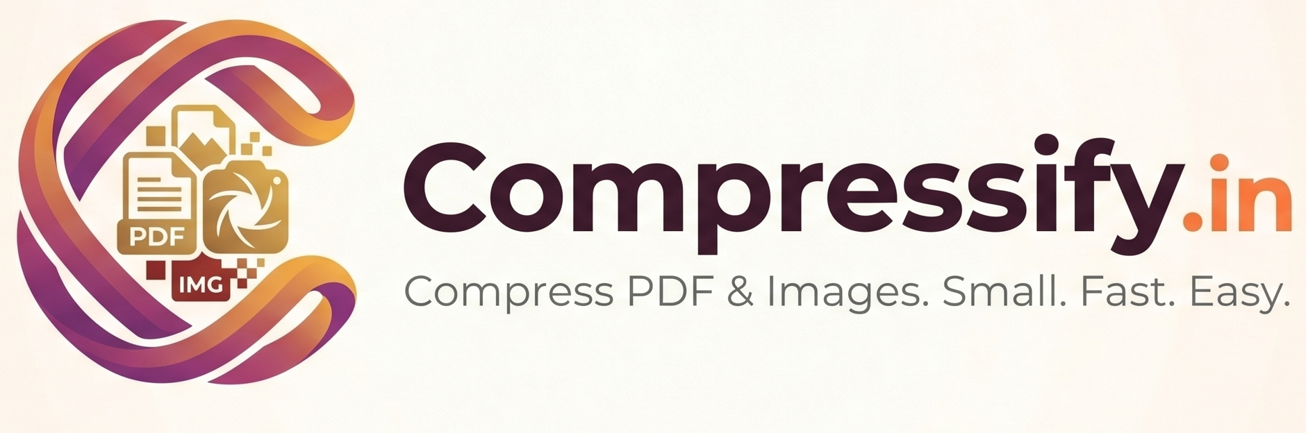 Compressify – Compress PDF and Images. Small. Fast. Easy.